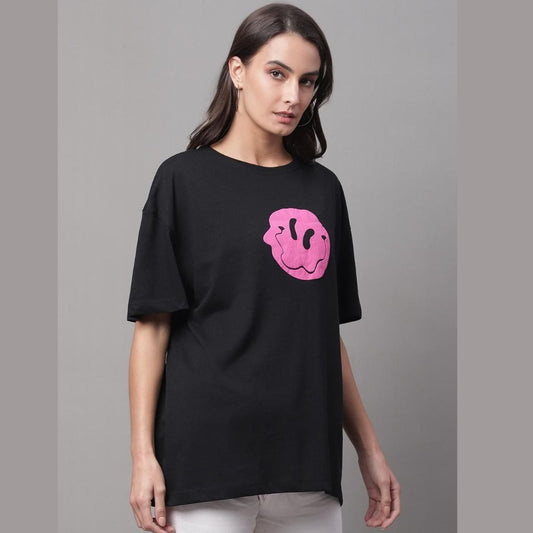 Black Oversize t-shirt for women
