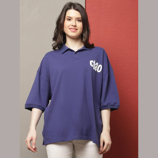 Blue Polo Oversize t-shirt